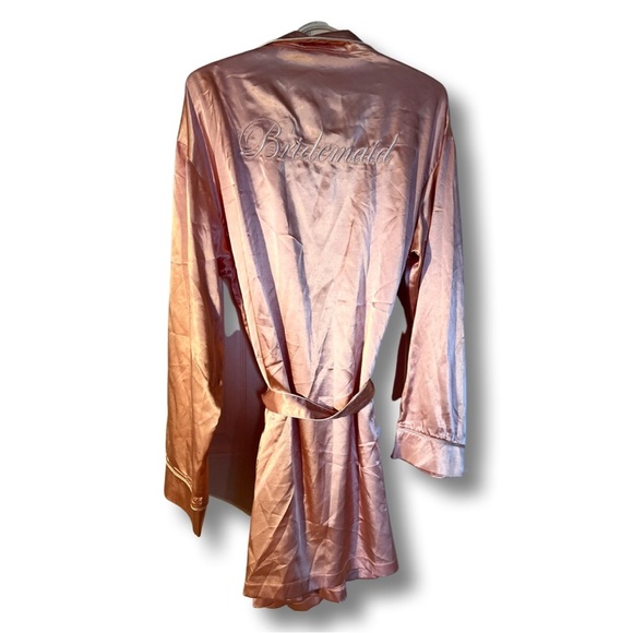 Blush Bridesmaid Robe - Picture 1 of 3